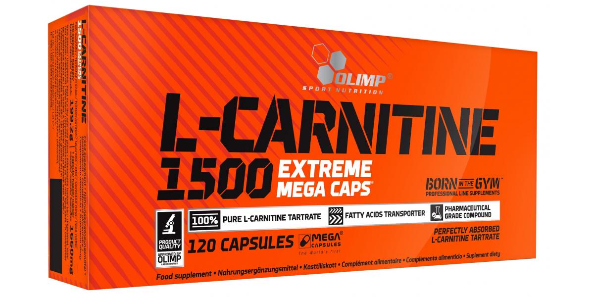 Olimp - Supplements L-Carnitine 1500 Extreme - 120 caps
