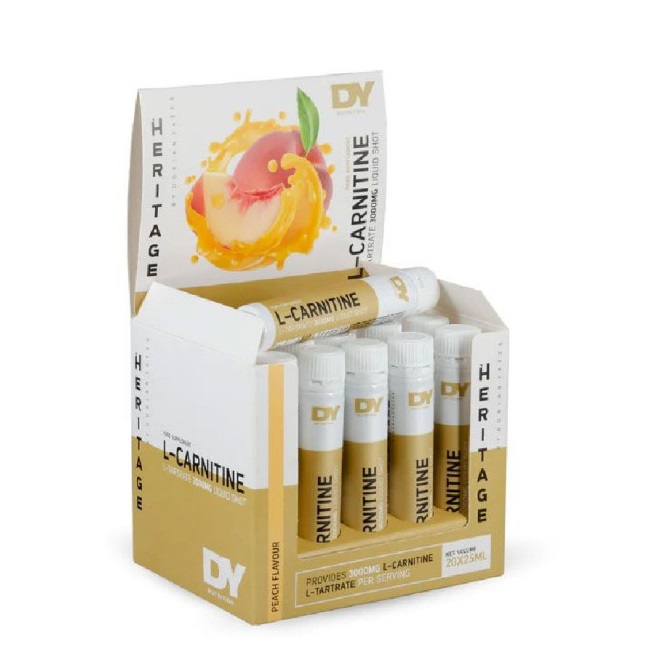 L-Carnitine Liquid Shot, Peach - 20 x 25ml. L-Carnitine Liquid Shot, Peach - 20 x 25ml.